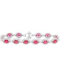 Diana M. Jewels - Fine Jewelry 18k 16.03 Ct. Tw. Diamond & Ruby Bracelet - Lyst