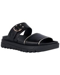 Geox - Xand Leather Sandal - Lyst