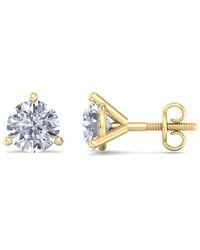 SuperJeweler - 14K 2.00 Ct. Tw. Lab-Grown Diamond Earrings - Lyst
