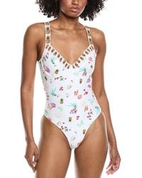 Amanda Uprichard - Bora Bora One-Piece - Lyst