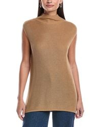 Bella Dahl - Mock Neck Sweater Vest - Lyst