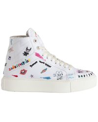 Zadig & Voltaire - High Flash Chunky Sneaker - Lyst