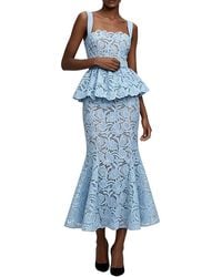Linda Charm - Sleeveless Midi Dress - Lyst