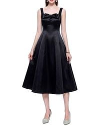 DZA - Midi Dress - Lyst