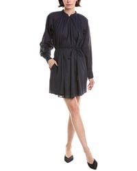 Rebecca Taylor - Belted Shift Dress - Lyst