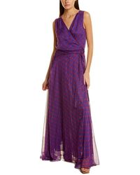 Eywasouls Malibu Lara Maxi Dress - Purple