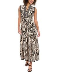 London Times - Maxi Dress - Lyst