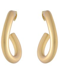 Reiss - Freya Wave Hoop Earrings - Lyst