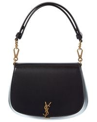 Saint Laurent - Voltaire Small Leather Shoulder Bag - Lyst