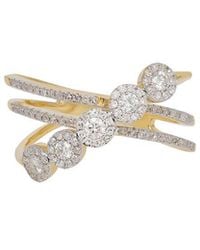 Diana M. Jewels - Fine Jewelry 14k 0.48 Ct. Tw. Diamond Half-eternity Ring - Lyst
