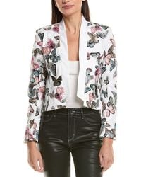 L'Agence - Ace Embroidered Jacket - Lyst