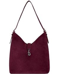 Rebecca Minkoff - Megan Mini Suede Hobo Bag - Lyst