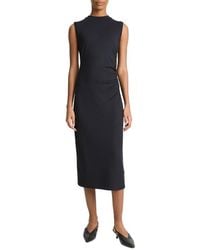 Vince - Waist Gather Dress - Lyst
