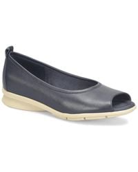 Comfortiva - Pratima Leather Flat - Lyst