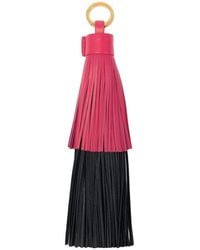 Bottega Veneta - Leather Keychain - Lyst