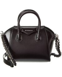 Givenchy - Antigona Mini Leather Satchel - Lyst