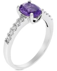 Amairah - 1.10 Ct. Tw. Amethyst Cz Ring - Lyst