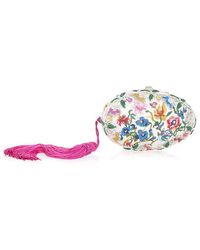 Judith Leiber - Egg Garlands Clutch - Lyst