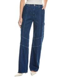 L'Agence - Brooklyn High-Rise Utility Wide Leg Jean - Lyst