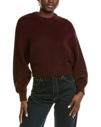 FRAME - Dolman Wool & Cashmere-Blend Sweater - Lyst