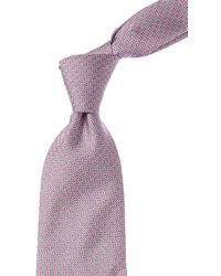 Brooks Brothers - Cane Link Pink Silk Tie - Lyst