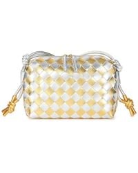 Tiffany & Fred Paris - Woven Leather Mini Crossbody - Lyst