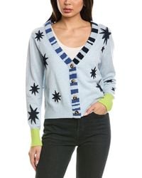 Brodie Cashmere - Star Motif Cashmere Cardigan - Lyst