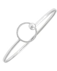 Diamond Select Cuts - 0.05 Ct. Tw. Diamond Bangle Bracelet - Lyst