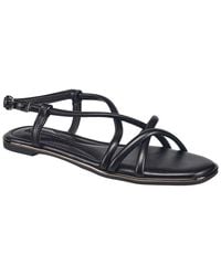 French Connection - Tubes Leather Sandal - Lyst