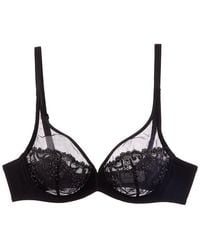 Simone Perele - Simone Perele Delice Sheer Plunge Bra - Lyst