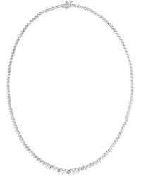 Diana M. Jewels - Fine Jewelry 18k 5.00 Ct. Tw. Diamond Necklace - Lyst