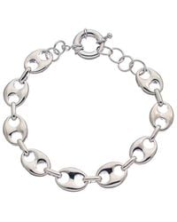 Juvell - 18k Plated Puffed Mariner Bracelet - Lyst
