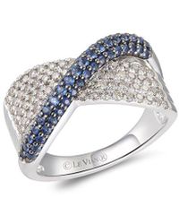 Le Vian - Le Vian 14k 1.00 Ct. Tw. Diamond & Sapphire Ring - Lyst
