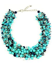 Eye Candy LA - Luxe Collection Crystal Harper Statement Collar Necklace - Lyst