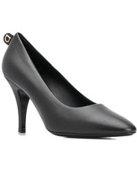 Ferragamo - Gancini 95Mm Leather Pump - Lyst
