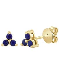 Sabrina Designs - 14k 0.22 Ct. Tw. Lapis Studs - Lyst