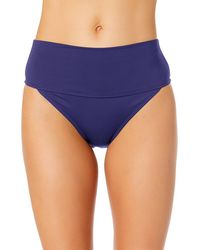 Anne Cole - Soft Band High Waist Bottom - Lyst