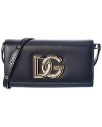 Dolce & Gabbana - 3.5 Leather Crossbody - Lyst