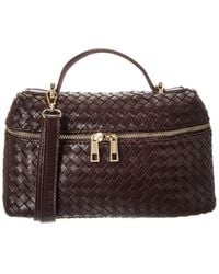 Isabella Rossetti - Quinn Hand-woven Leather Crossbody - Lyst