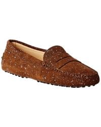 Tod's Tod?s Suede Loafer - Brown