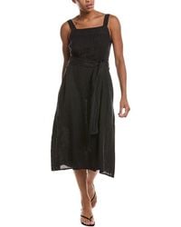 Persaman New York - Linen Midi Dress - Lyst