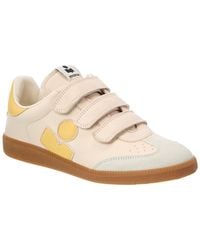 Isabel Marant - Beth Leather & Suede Sneaker - Lyst