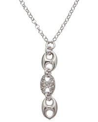 Meshmerise - 18K Over 0.15 Ct. Tw. Diamond Necklace - Lyst