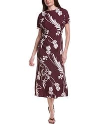 ANNA KAY - Malora Print Midi Dress - Lyst