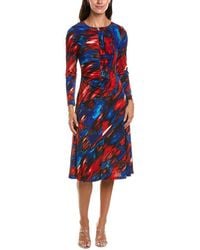 Tahari - Midi Dress - Lyst
