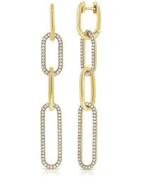 Sabrina Designs - 14k 0.51 Ct. Tw. Diamond Link Earrings - Lyst