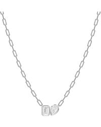 Lab Grown Diamonds - 14K 1.70 Ct. Tw. Lab-Grown Diamond Necklace - Lyst