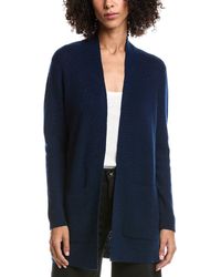 Forte - Wool & Cashmere-Blend Drape Cardigan - Lyst