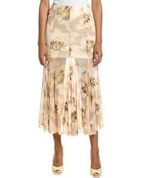 Kenneth Cole - Pull-On Godet Fit & Flare Midi Skirt - Lyst