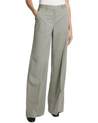 Theory - Fluid Flare Wool-Blend Pant - Lyst